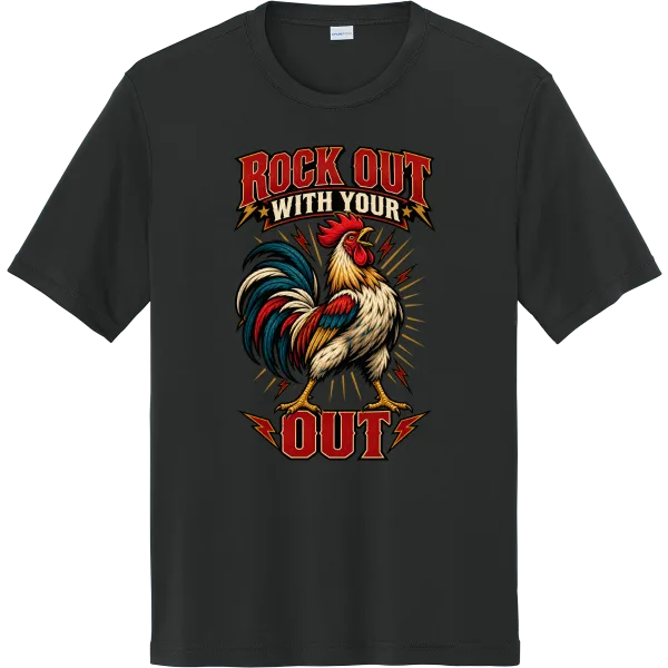 Rock Out With My Rooster Out - Black