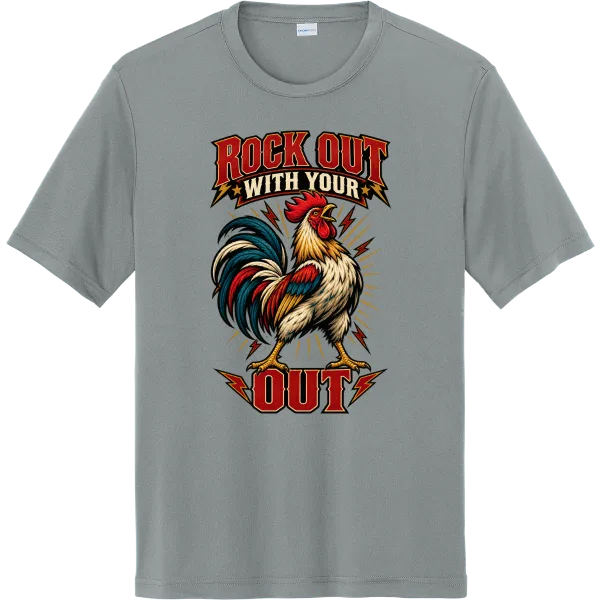 Rock Out With My Rooster Out - Grey Concrete