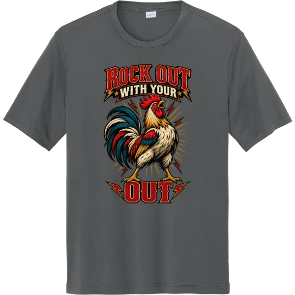 Rock Out With My Rooster Out - Iron Grey