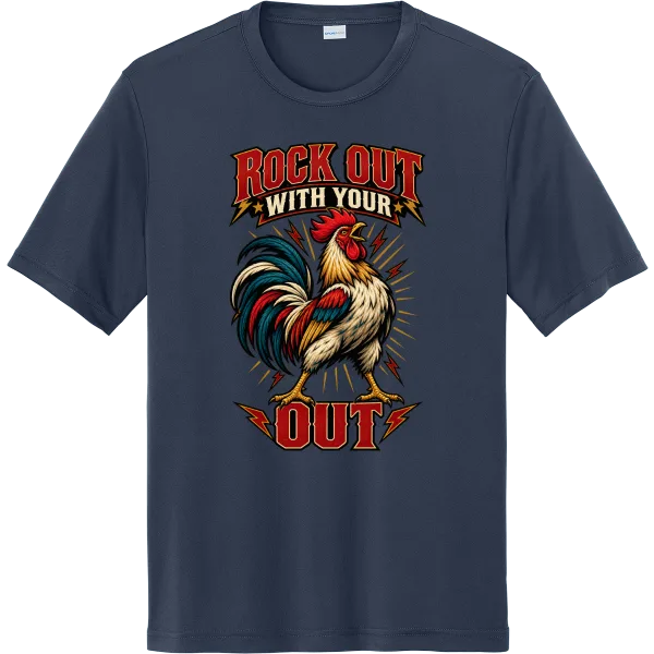 Rock Out With My Rooster Out - True Navy