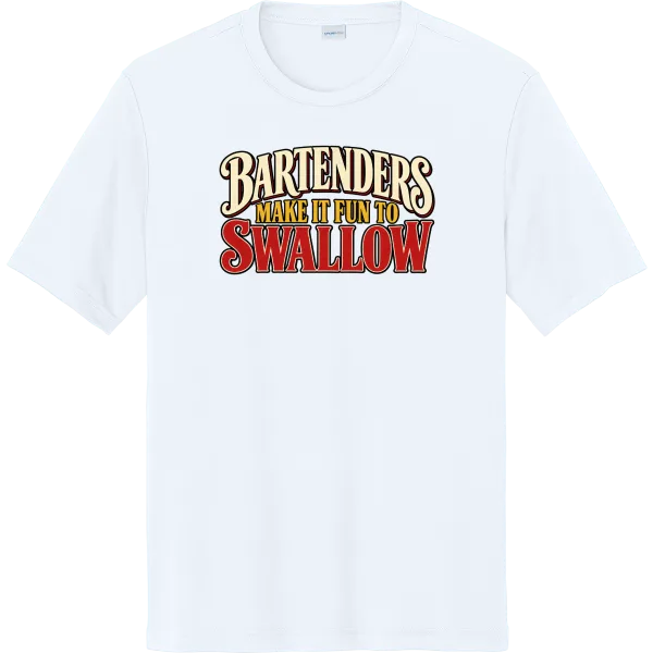 Bartenders Make It Fun to Swallow - White