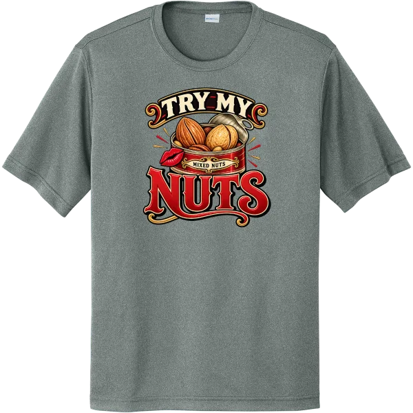Try My Nuts - Grey Concrete Heather