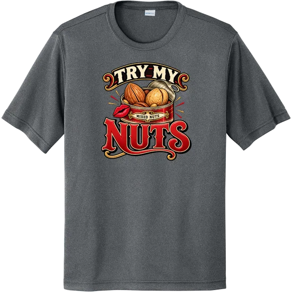 Try My Nuts - Iron Grey Heather