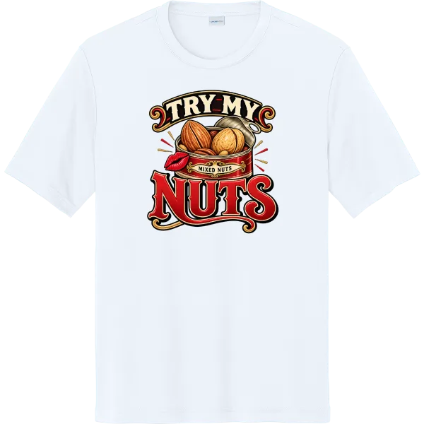 Try My Nuts - White