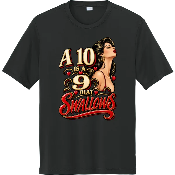 A 10 Is a 9 That Swallows