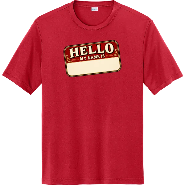 Hello, My Name Is - True Red