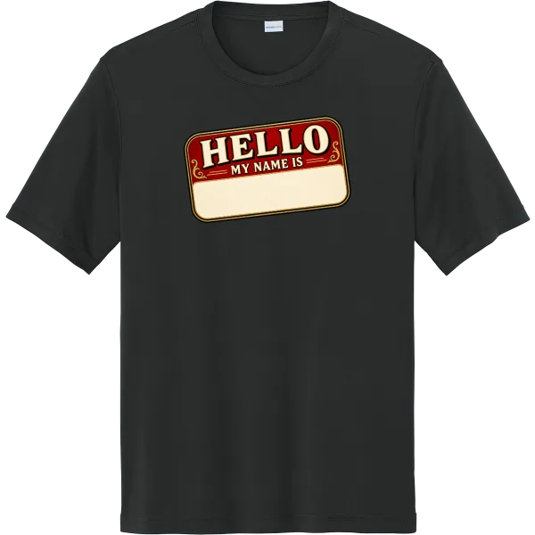 Hello, My Name Is - Black