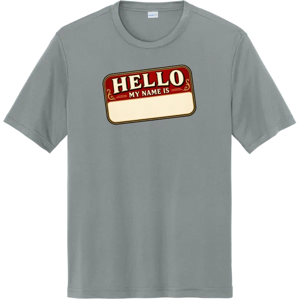 Hello, My Name Is - Grey Concrete