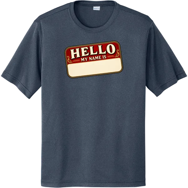 Hello, My Name Is - True Navy Heather