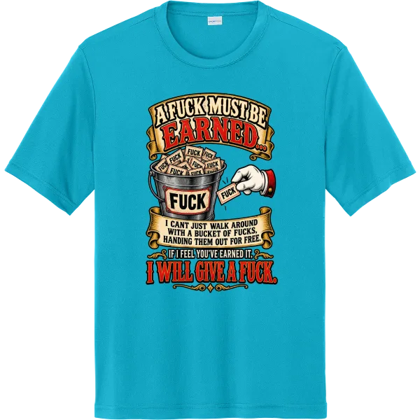 A Fuck Must Be Earned - Atomic Blue